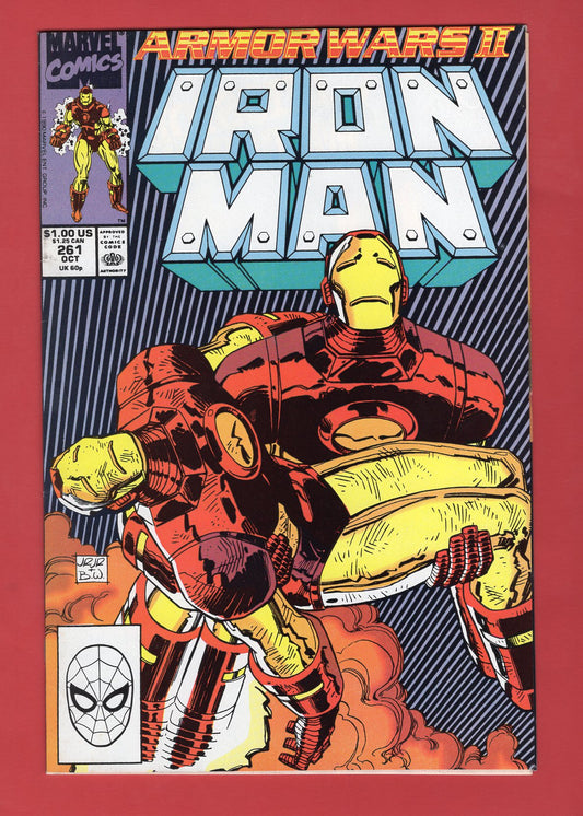 Iron Man #261 (Oct 1990) 8.0 VF