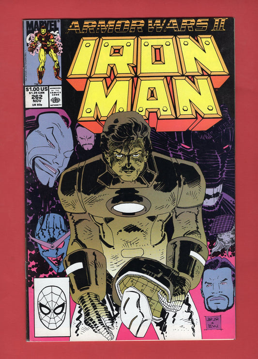 Iron Man #262 (Nov 1990) 8.5 VF+
