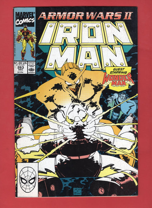 Iron Man #263 (Dec 1990) 8.5 VF+