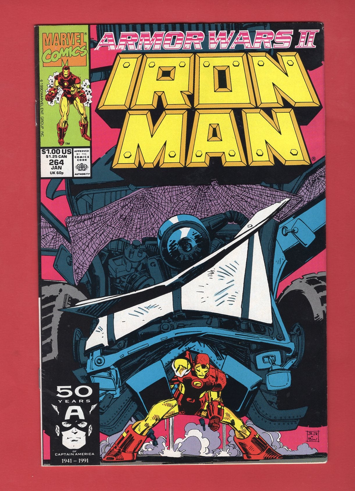 Iron Man #264 (Jan 1991) 8.5 VF+