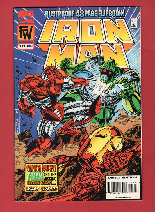 Iron Man #317 (Jun 1995) 9.2 NM-