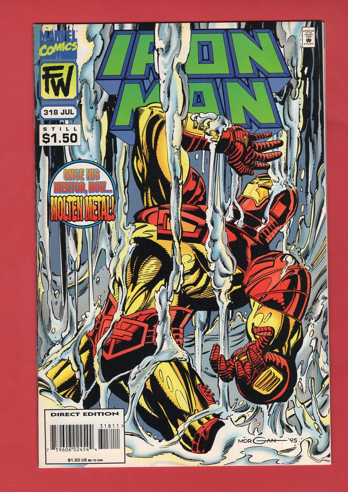 Iron Man #318 (Jul 1995) 9.2 NM-
