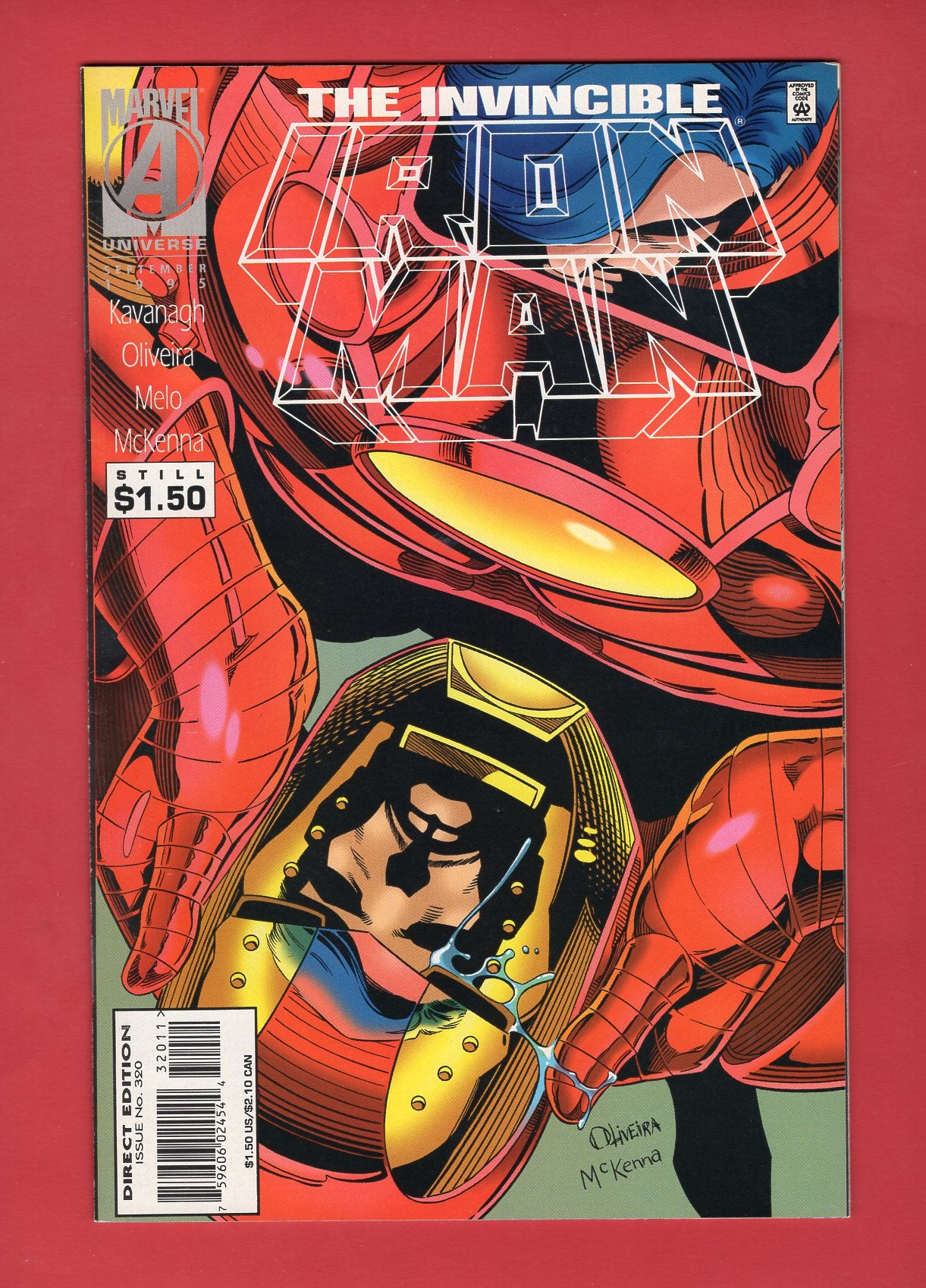Iron Man #320 (Sep 1995) 8.5 VF+
