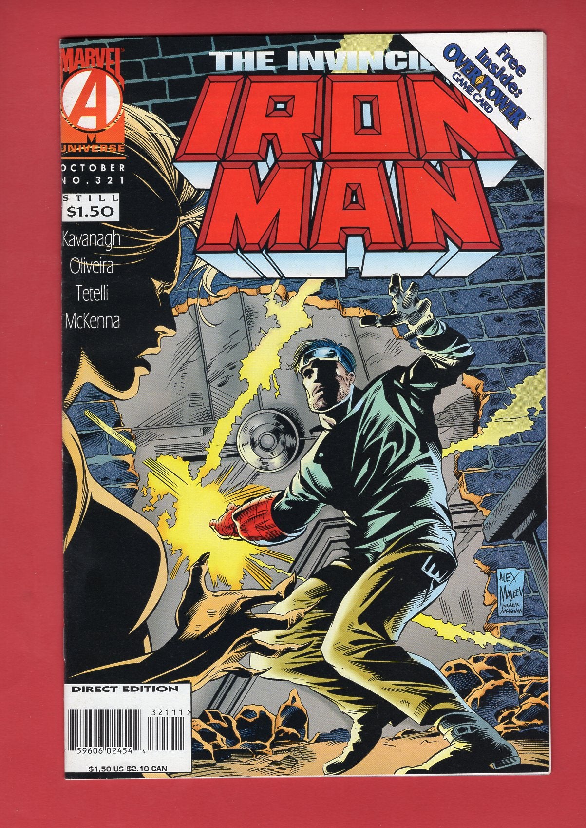 Iron Man #321 (Oct 1995) 8.0 VF