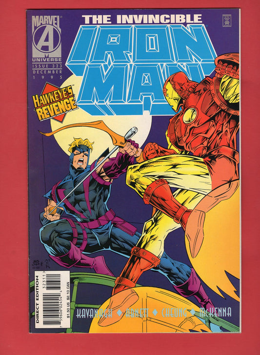 Iron Man #323 (Dec 1995) 8.5 VF+