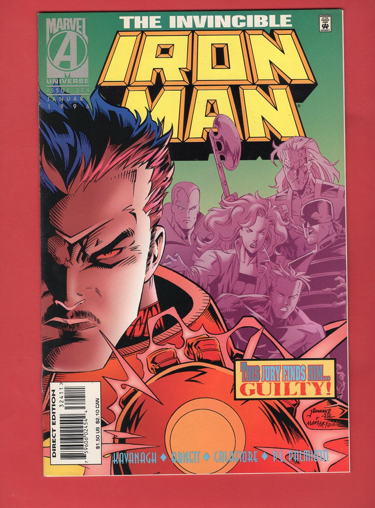 Iron Man #324 (Jan 1996) 9.2 NM-