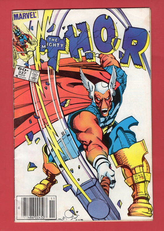 Thor #337 (Nov 1983) 5.5 FN- Newsstand