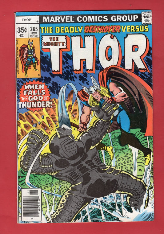 Thor #265 (Nov 1977) 5.0 VG/FN Newsstand