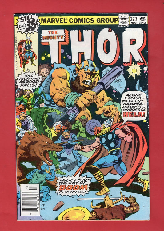 Thor #277 (Nov 1978) 7.5 VF- Newsstand