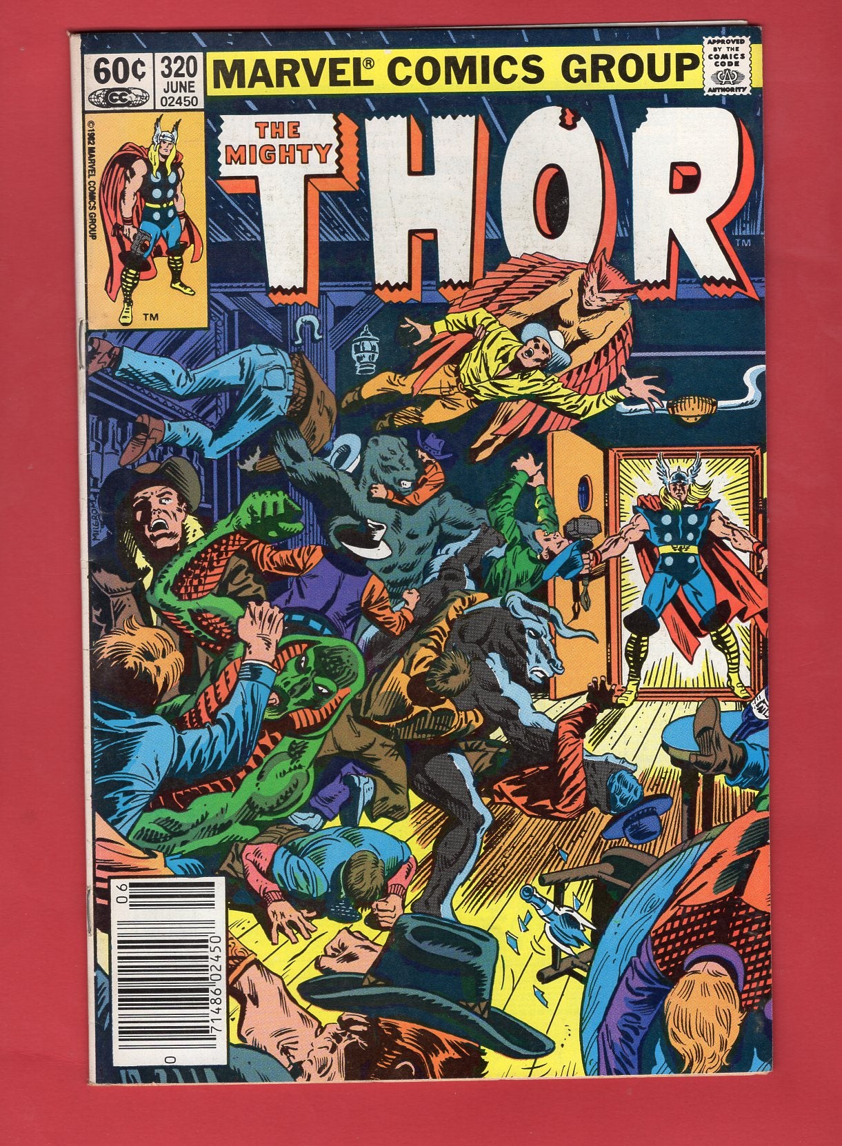 Thor #320 (Jun 1982) 7.5 VF- Newsstand
