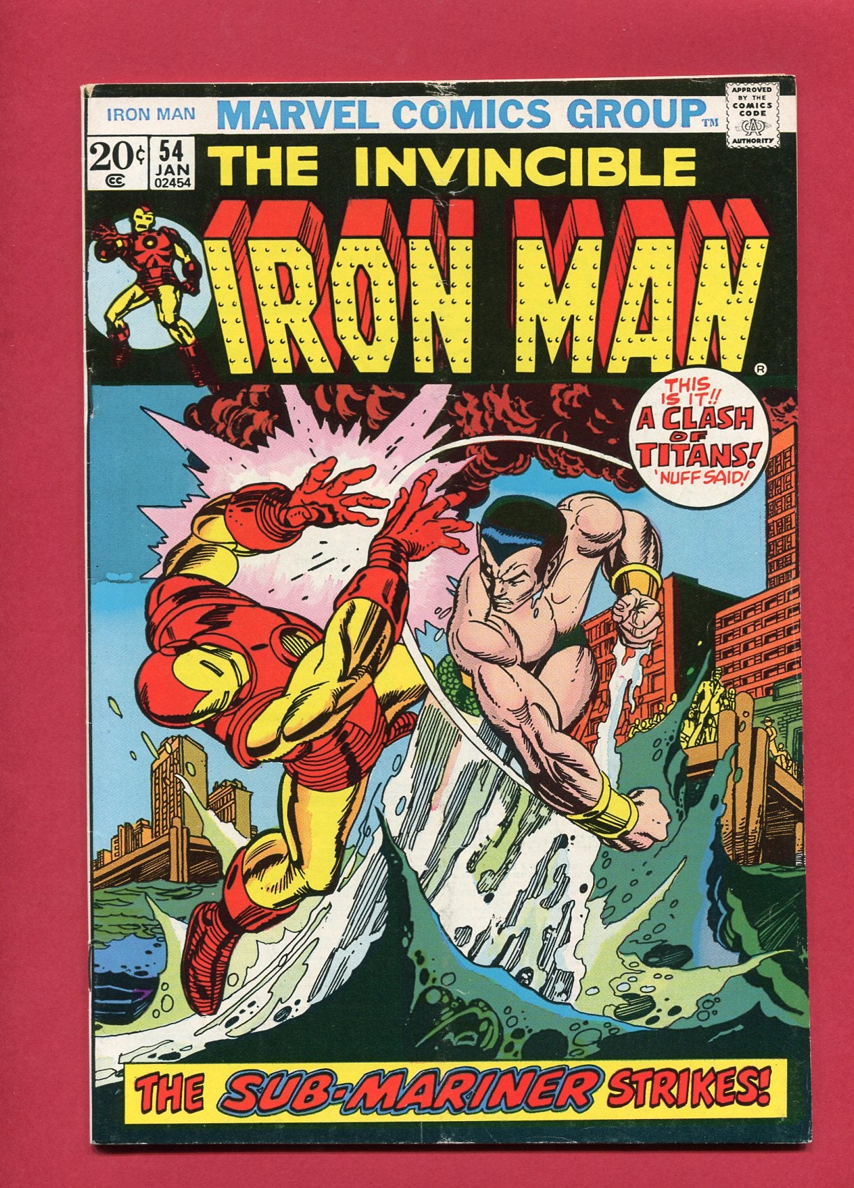 Iron Man #54 (Jan 1973), 4.5 VG+