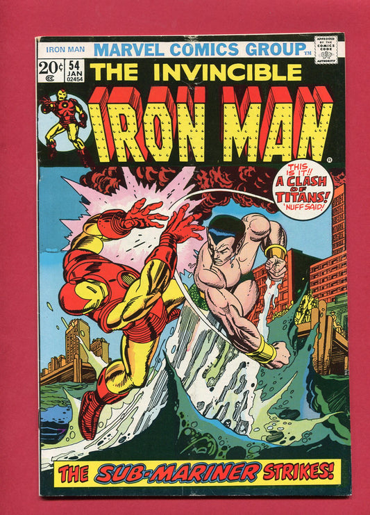 Iron Man #54 (Jan 1973), 4.5 VG+