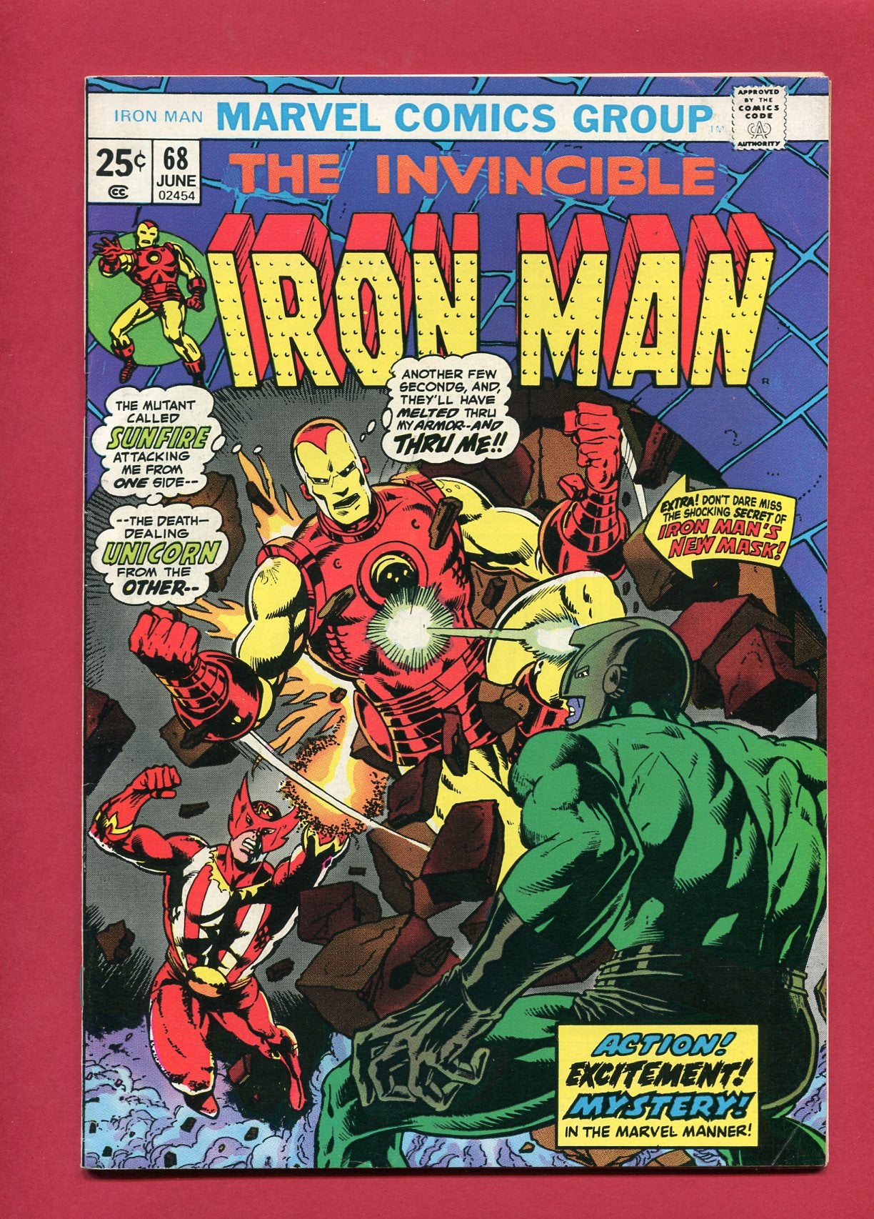 Iron Man #68 (Jun 1974), 7.5 VF-