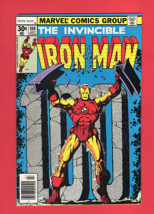 Iron Man #100 (Jul 1977) 6.5 FN+ Newsstand