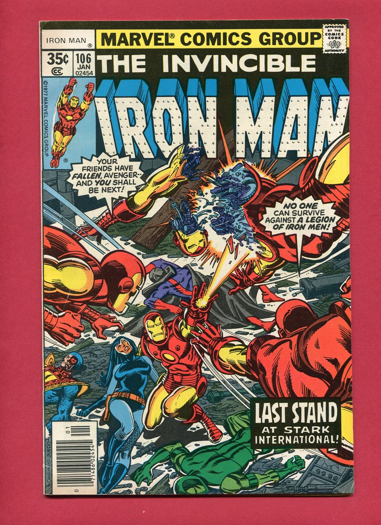 Iron Man #106 (Jan 1978), 6.5 FN+