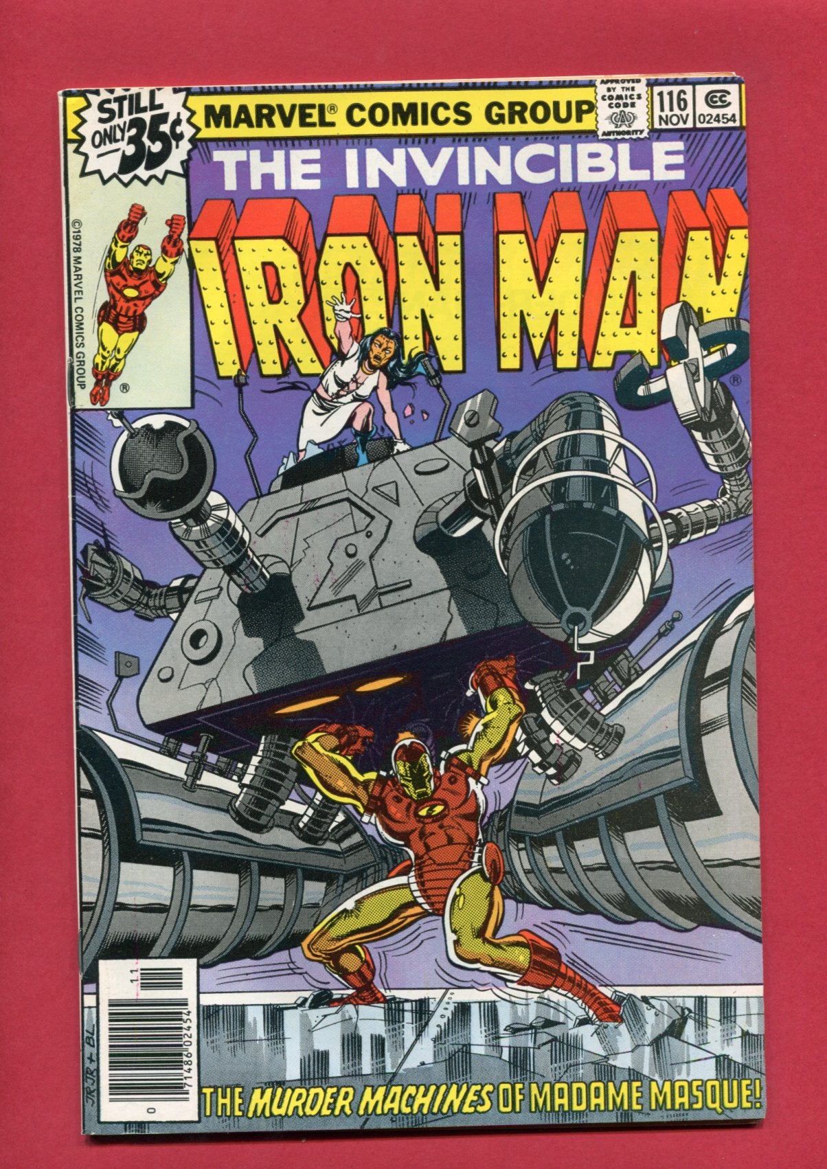 Iron Man #116 (Nov 1978) 7.5 VF- Newsstand
