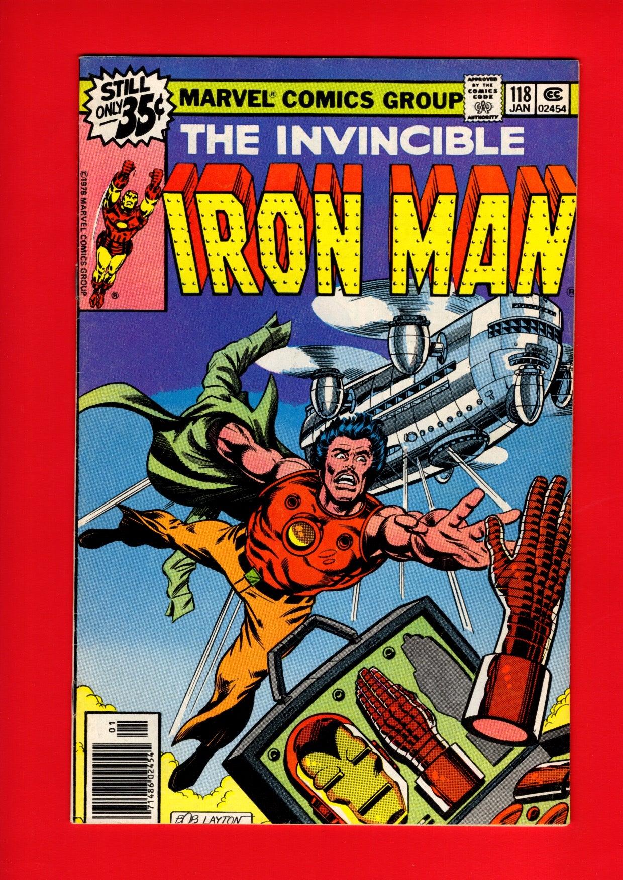 Iron Man #118 (Jan 1979) 7.5 VF- Newsstand