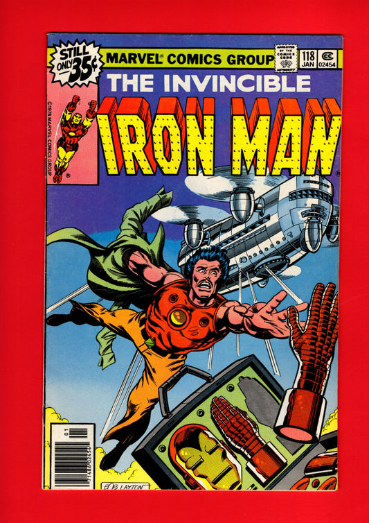 Iron Man #118 (Jan 1979) 7.5 VF- Newsstand