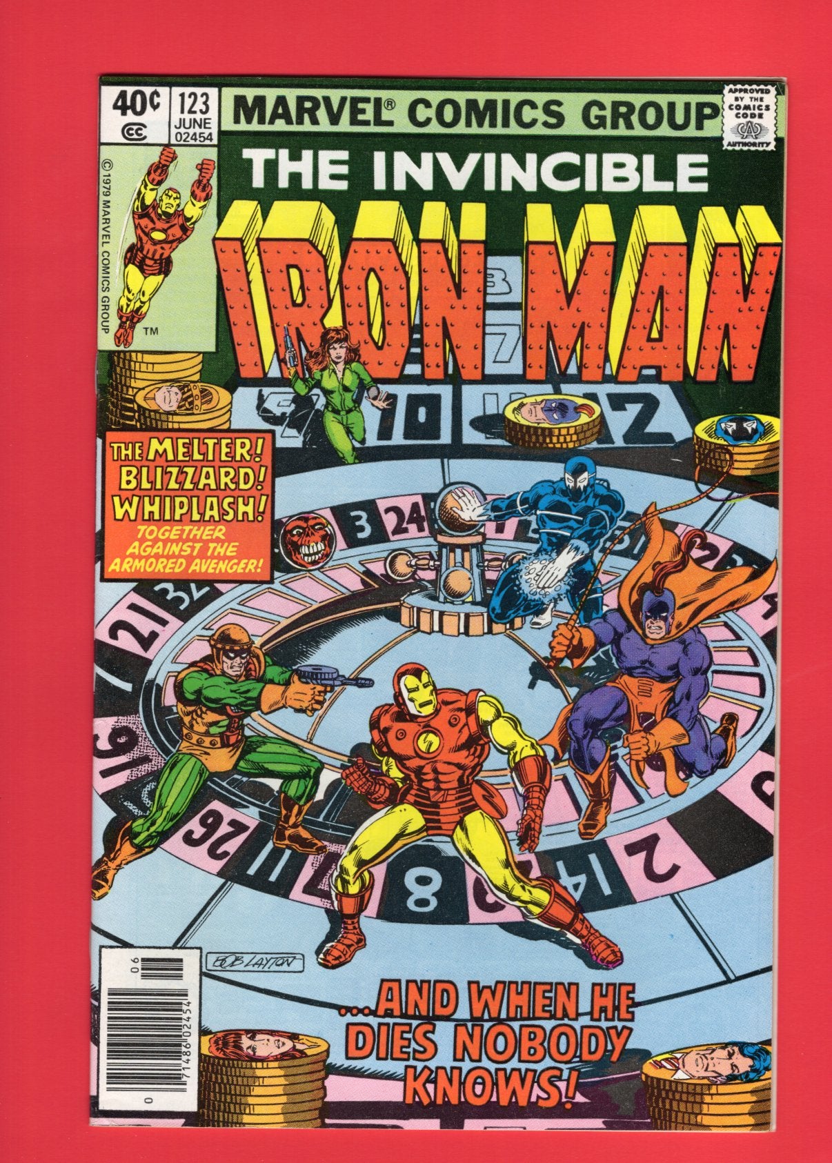 Iron Man #123 (Jun 1979) 8.5 VF+ Newsstand