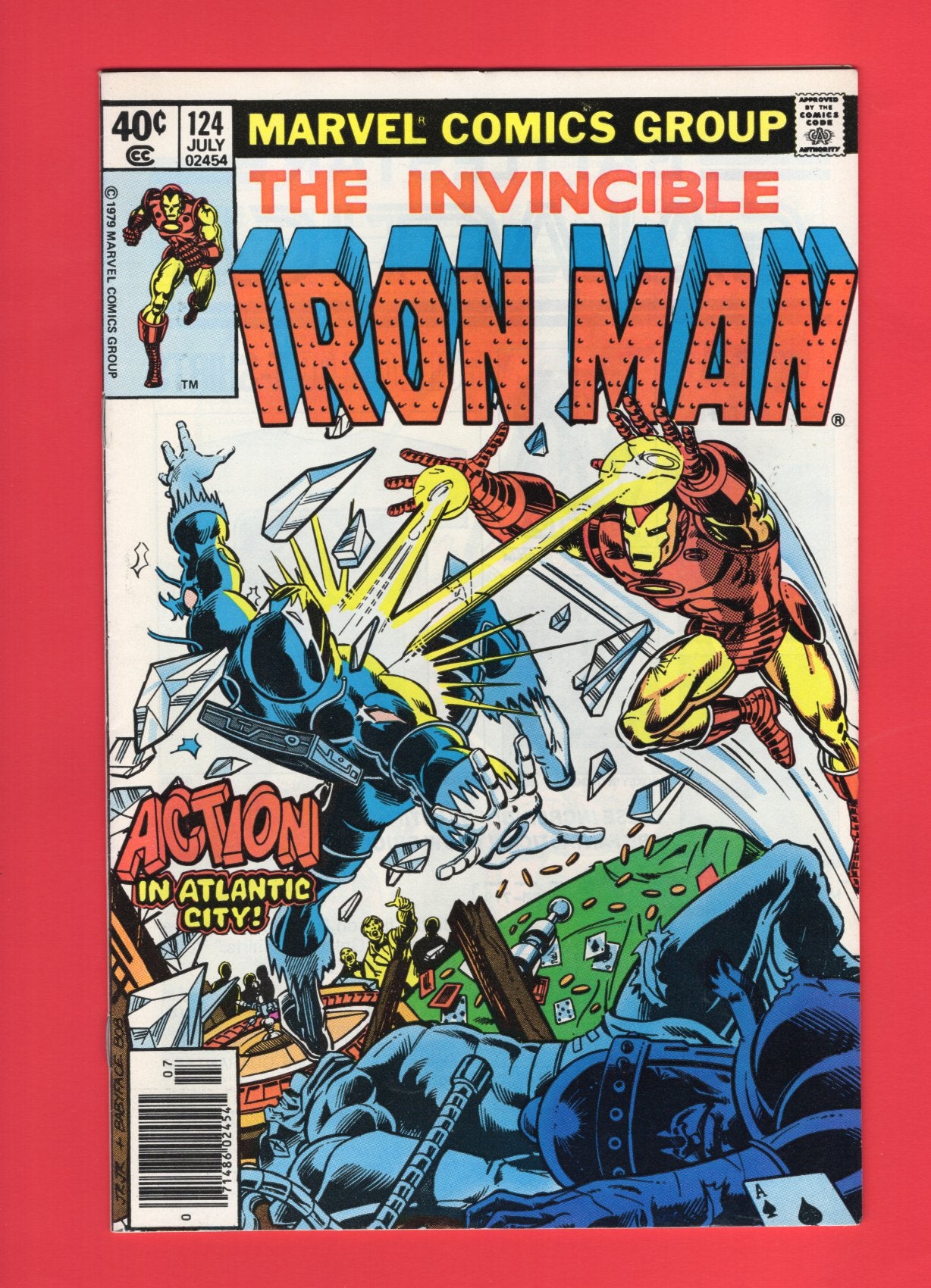 Iron Man #124 (Jul 1979) 8.0 VF Newsstand