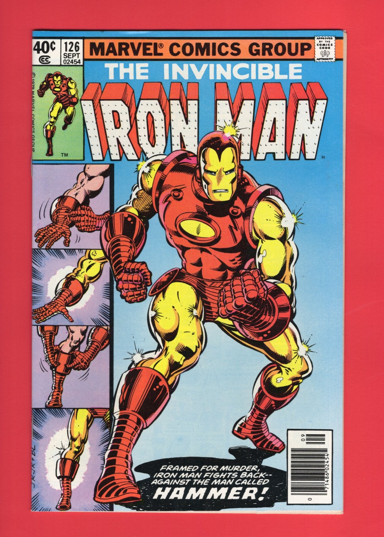 Iron Man #126 (Sep 1979) 8.0 VF Newsstand