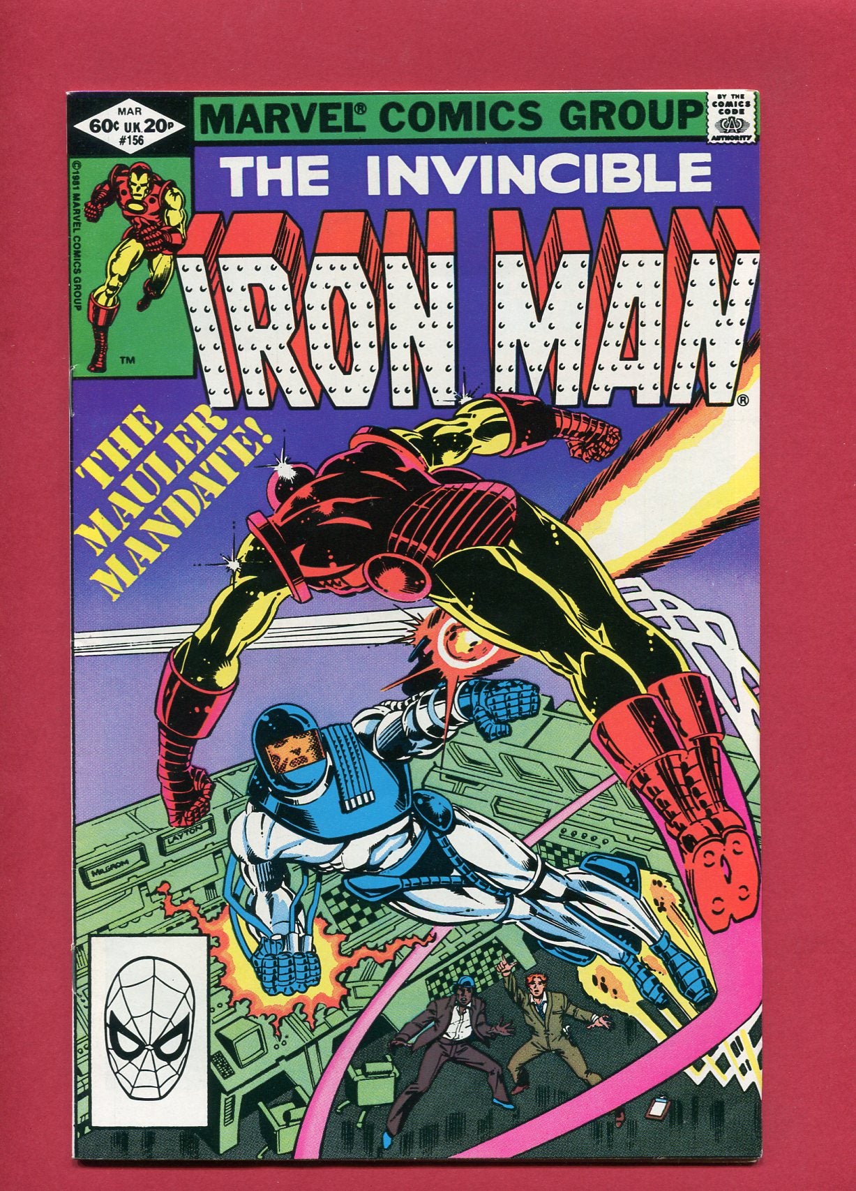 Iron Man #156 (Mar 1982), 8.0 VF