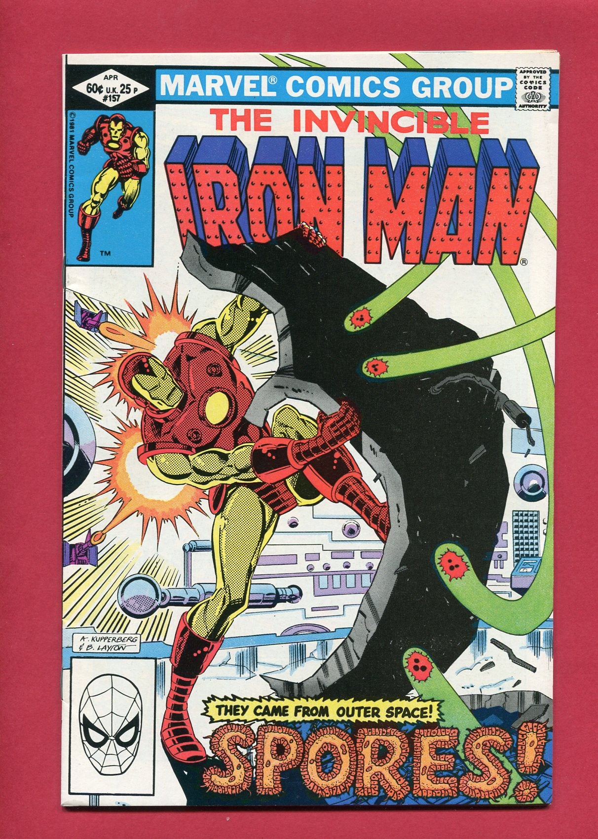 Iron Man #157 (Apr 1982), 8.5 VF+
