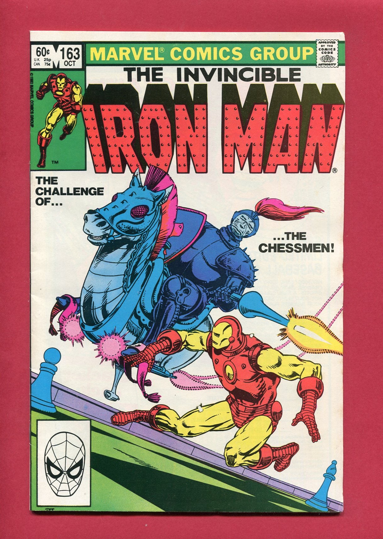 Iron Man #163 (Oct 1982), 7.0 FN/VF