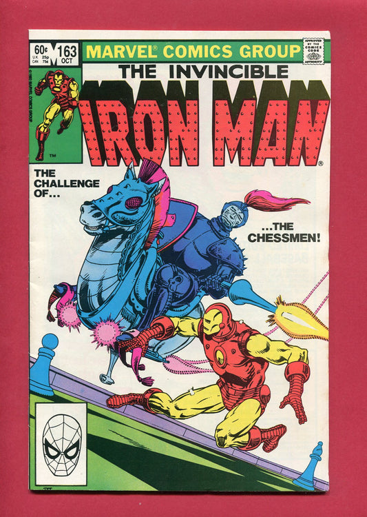 Iron Man #163 (Oct 1982), 7.0 FN/VF