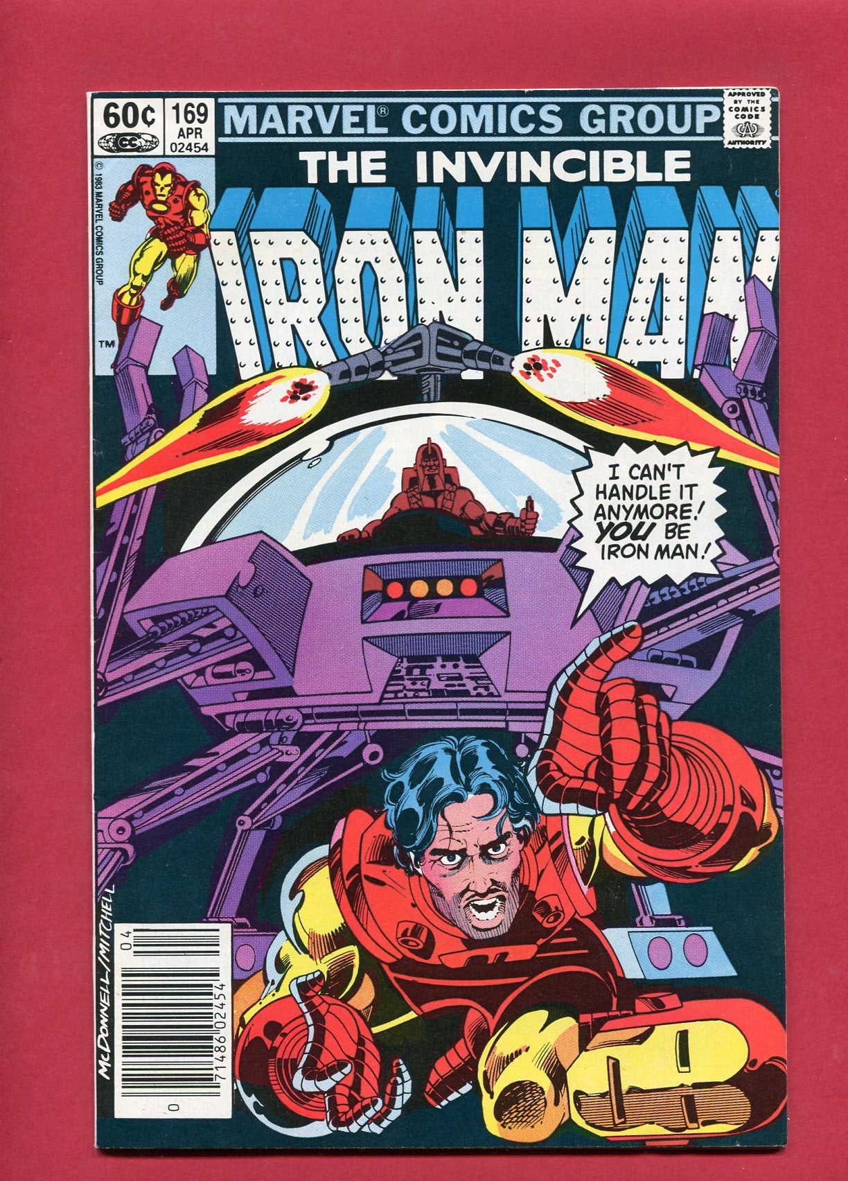 Iron Man #169 (Apr 1983), 9.2 NM-