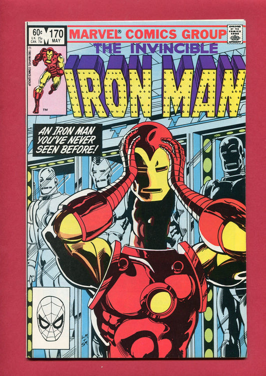 Iron Man #170 (May 1983), 8.5 VF+