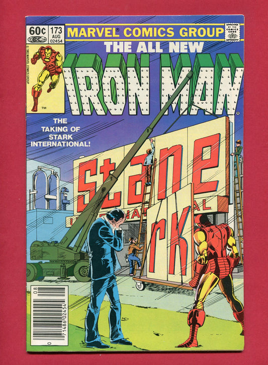 Iron Man #173 (Aug 1983), 6.5 FN+