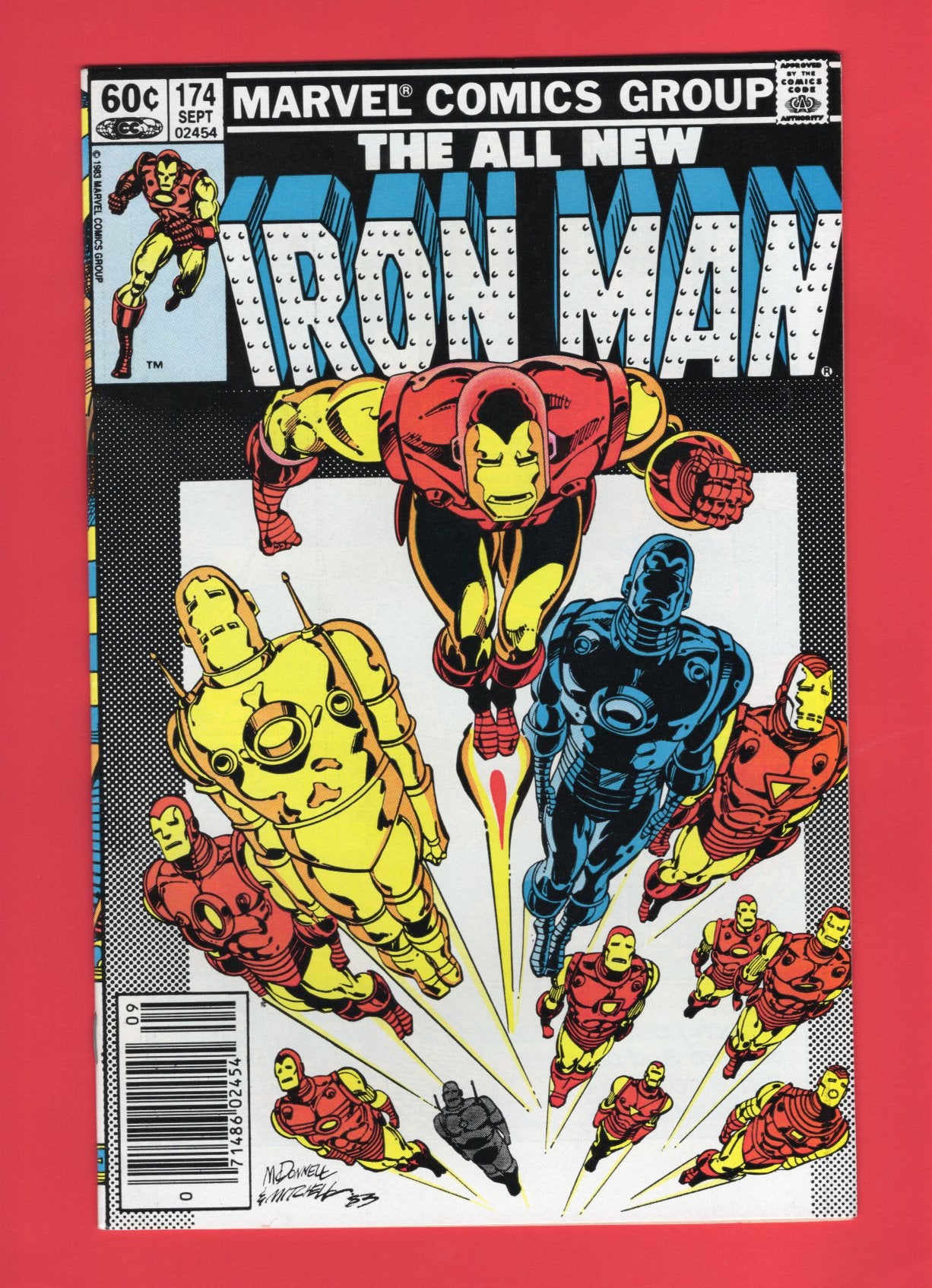 Iron Man #174 (Sep 1983) 8.5 VF+ Newsstand