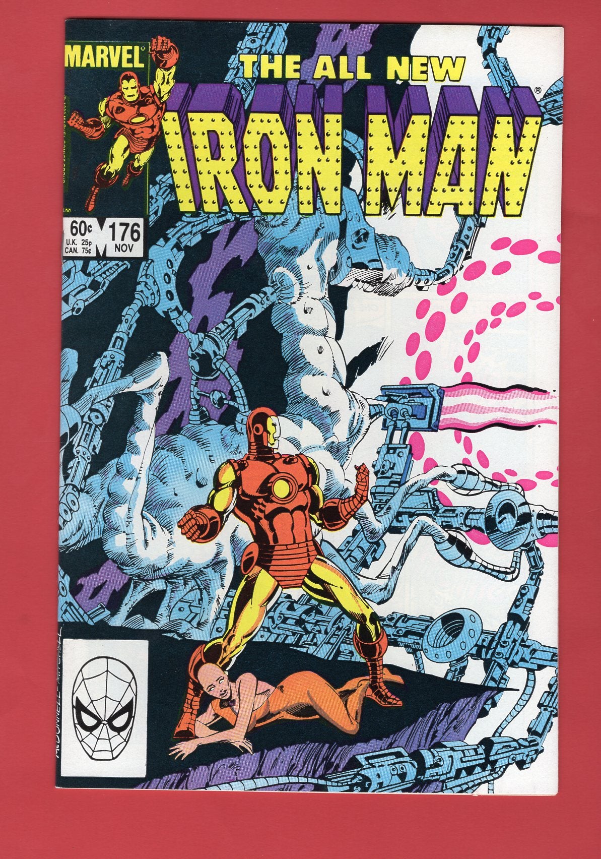 Iron Man #176 (Nov 1983), 8.5 VF+