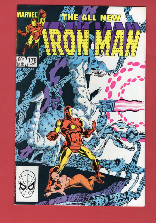 Iron Man #176 (Nov 1983), 8.5 VF+