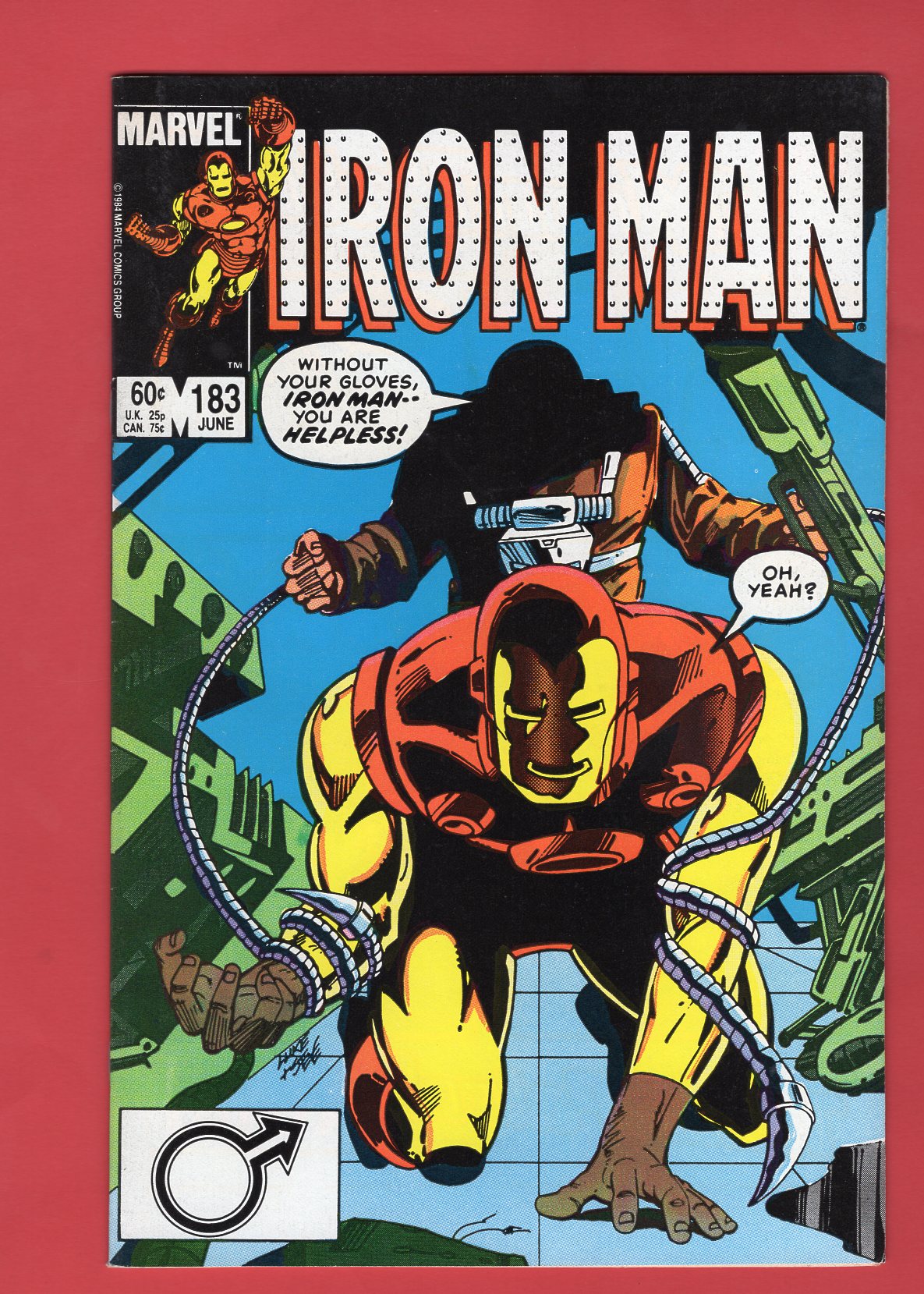 Iron Man #183 (Jun 1984), 8.5 VF+