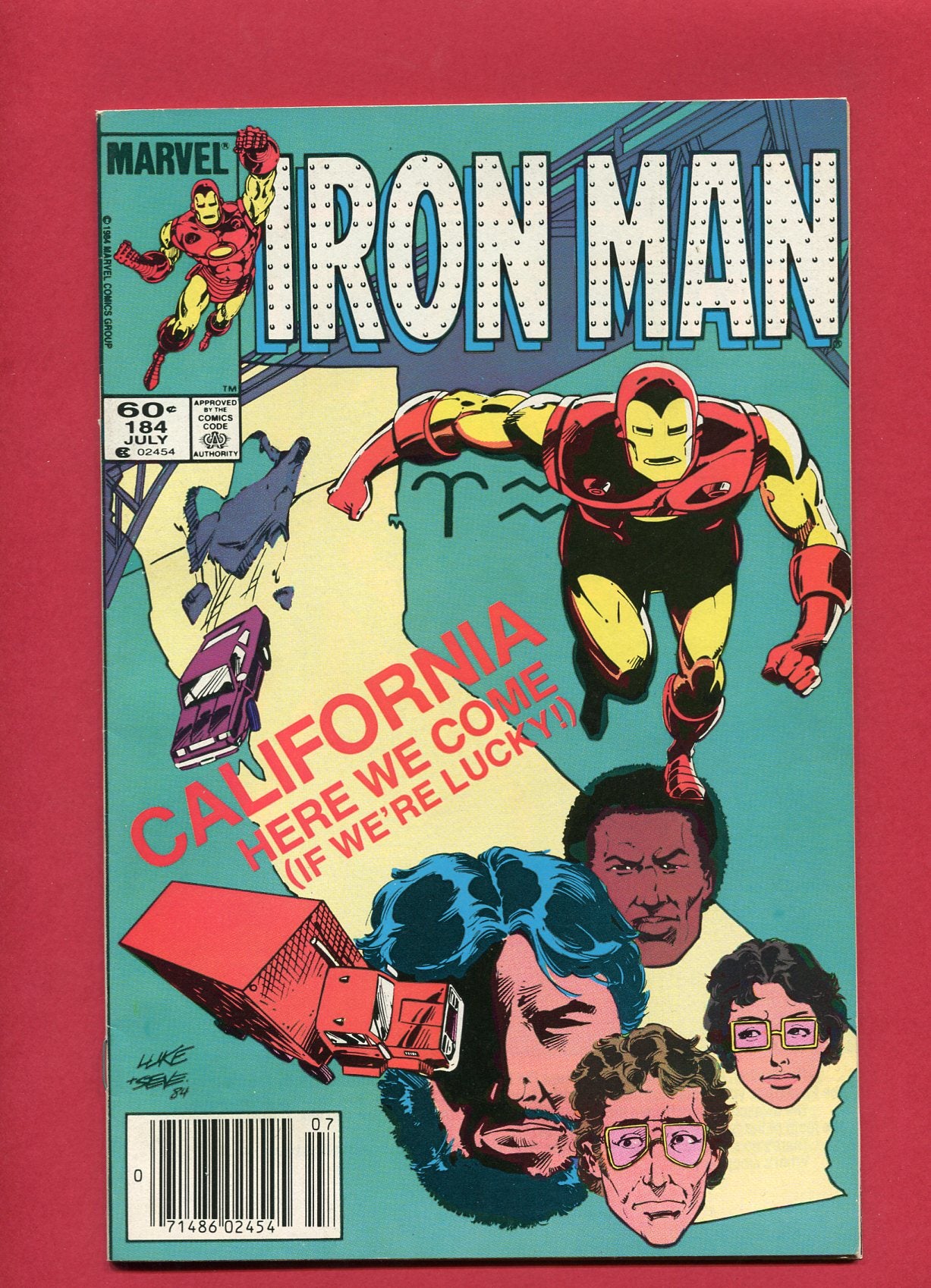 Iron Man #184 (Jul 1984), 7.5 VF-