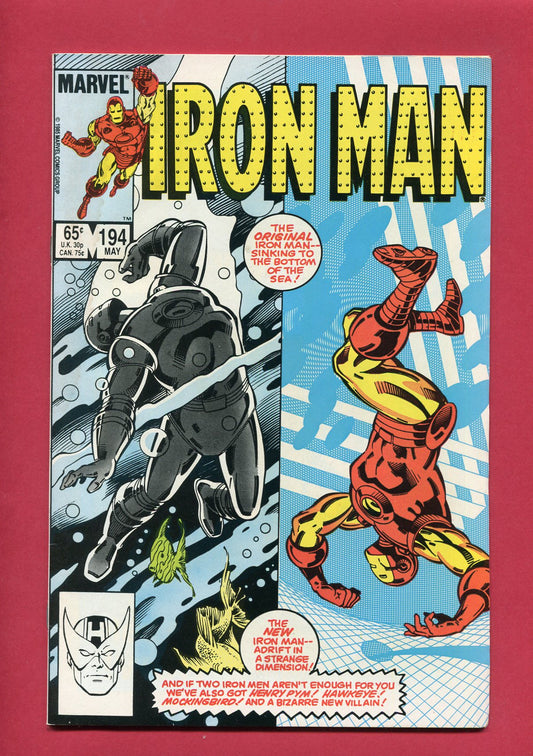 Iron Man #194 (May 1985), 7.0 FN/VF