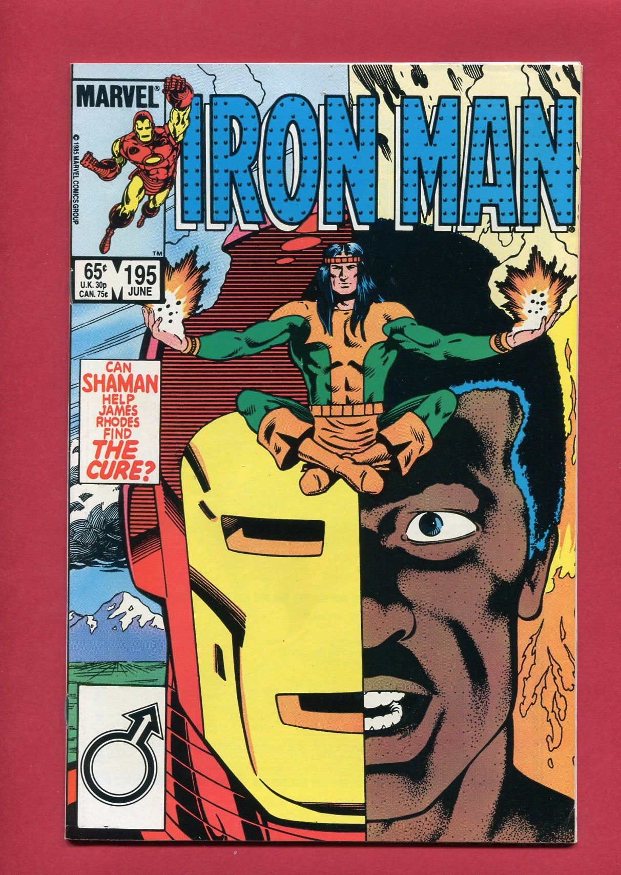 Iron Man #195 (Jun 1985), 8.5 VF+