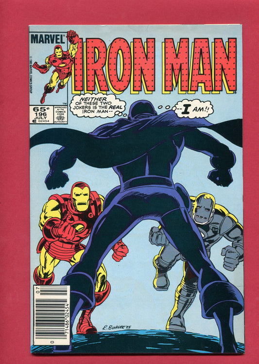 Iron Man #196 (Jul 1985), 7.0 VG/VF