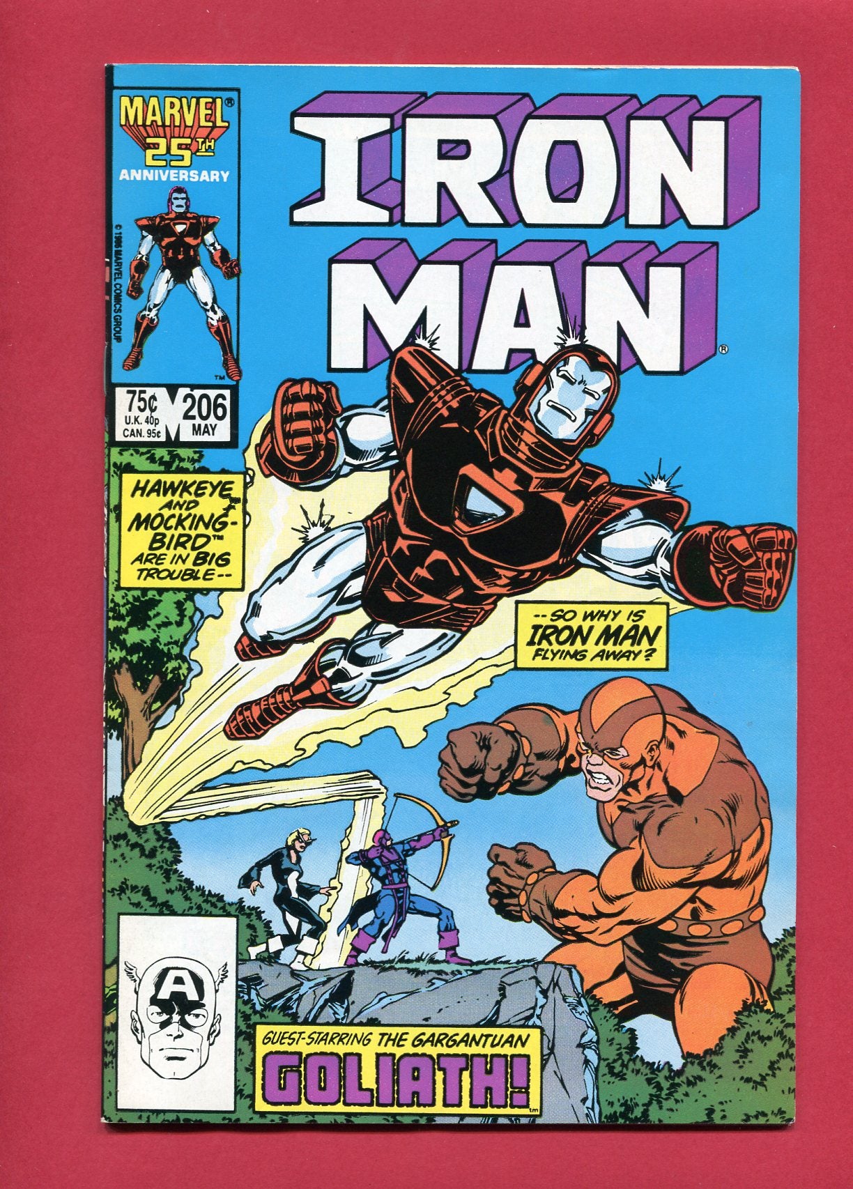 Iron Man #206 (May 1986), 9.2 NM-