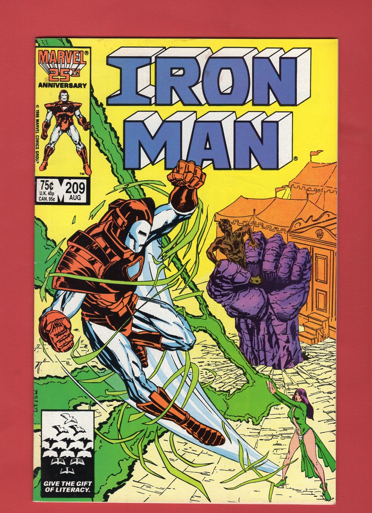 Iron Man #209 (Aug 1986), 8.0 VF