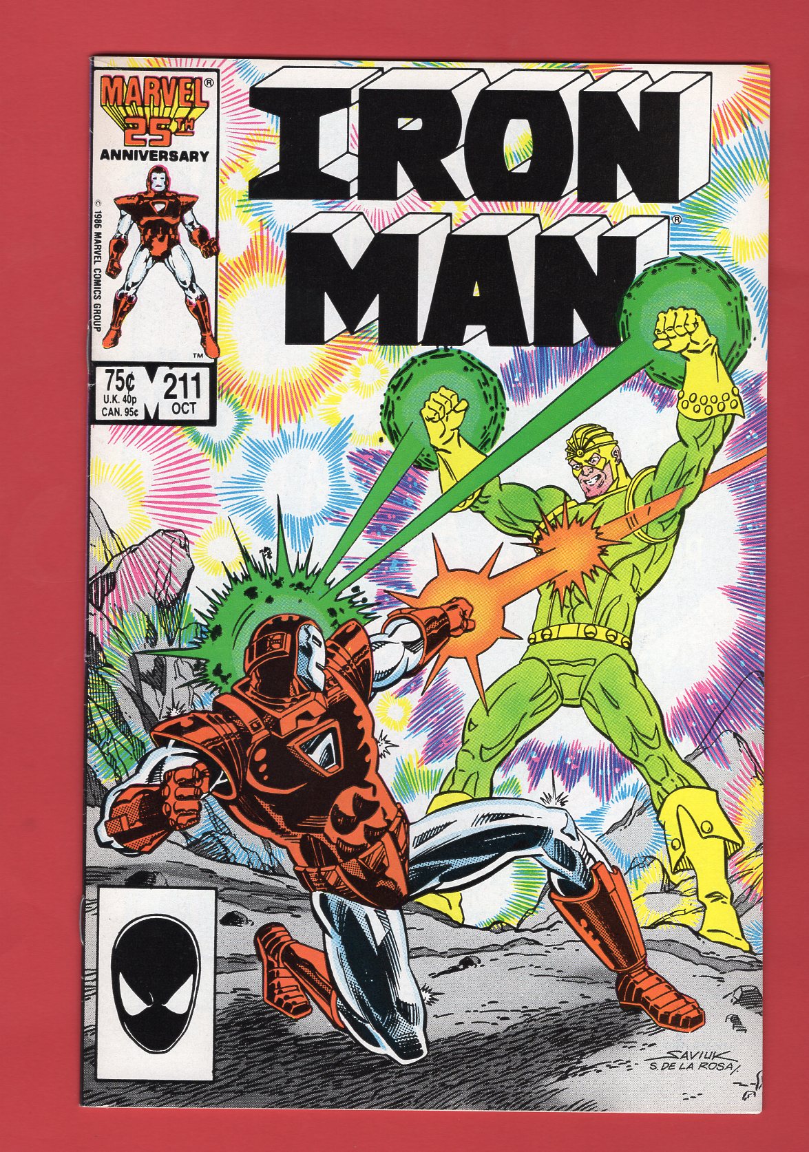 Iron Man #211 (Oct 1986), 8.0 VF