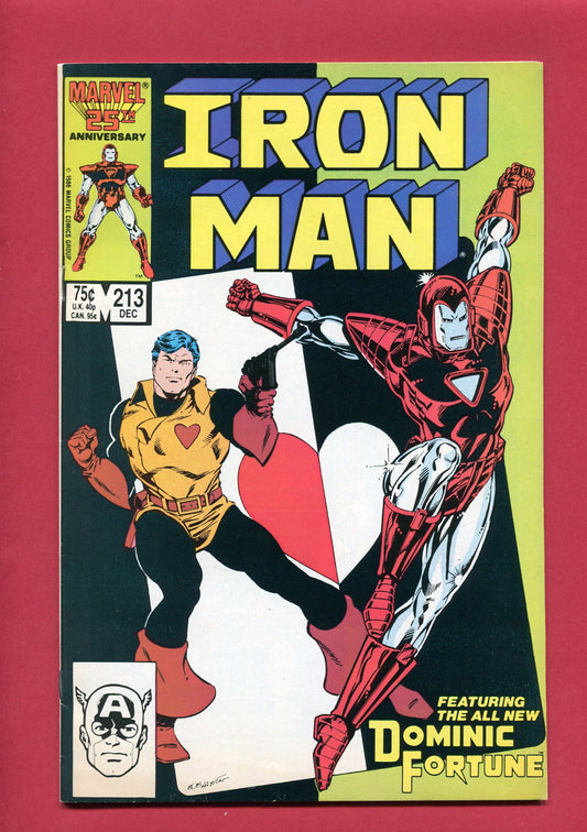 Iron Man #213 (Dec 1986), 7.0 FN/VF