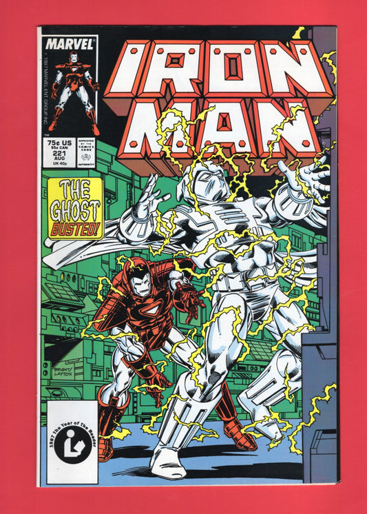 Iron Man #221 (Aug 1987) 8.0 VF