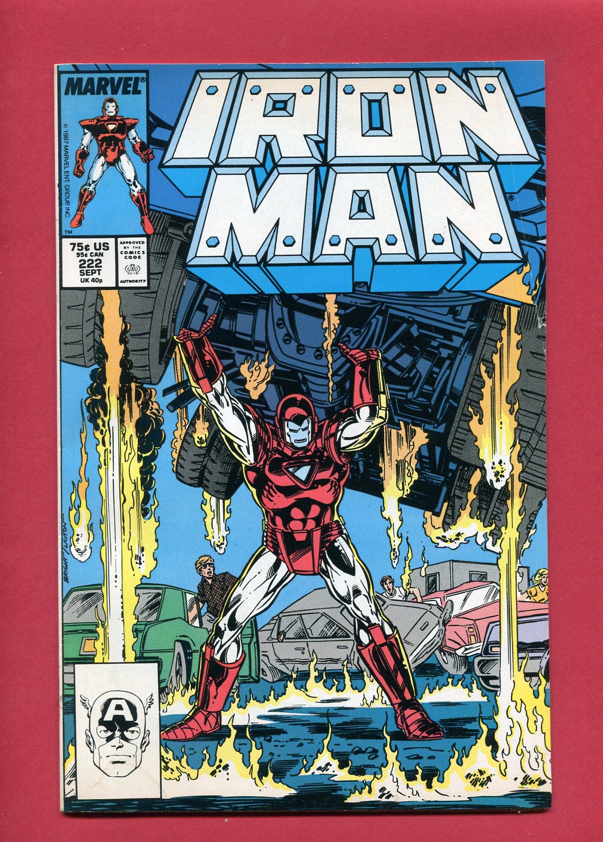 Iron Man #222 (Sep 1987), 8.0 VF