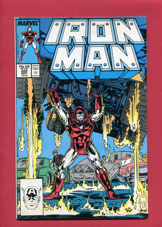 Iron Man #222 (Sep 1987), 8.0 VF