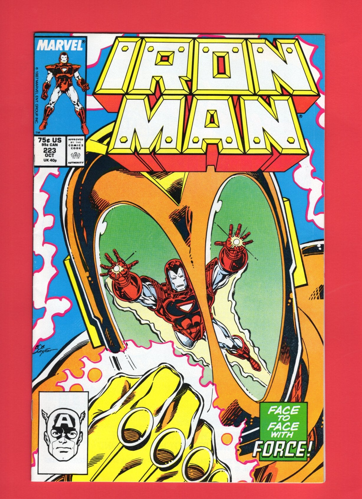 Iron Man #223 (Oct 1987) 8.0 VF
