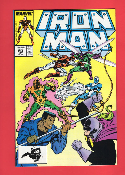 Iron Man #224 (Nov 1987) 8.5 VF+