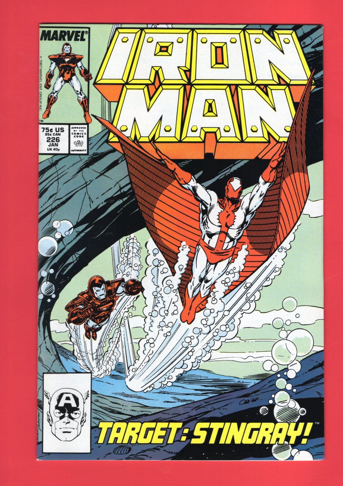 Iron Man #226 (Jan 1988) 8.5 VF+